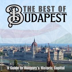 Digital illustration for “The Best of Budapest: A Guide to Hungary’s Historic Capital,” using graphic elements, textures, text, and the author’s photo of the Parliament Building. Image taken by Anton Vander Schaaf.