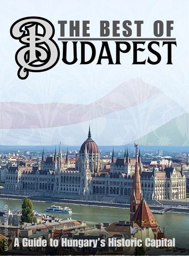 Digital illustration for “The Best of Budapest: A Guide to Hungary’s Historic Capital,” using graphic elements, textures, text, and the author’s photo of the Parliament Building. Image taken by Anton Vander Schaaf.
