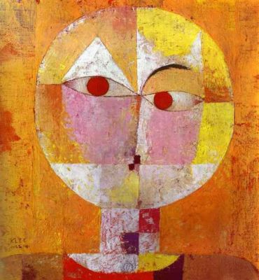 Paul Klee, Senecio, 1922. Oil on canvas. Kunstmuseum Basel, Basel, Switzerland.